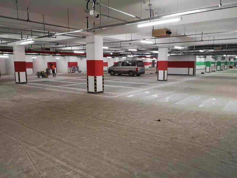 地下車庫(kù)劃線 